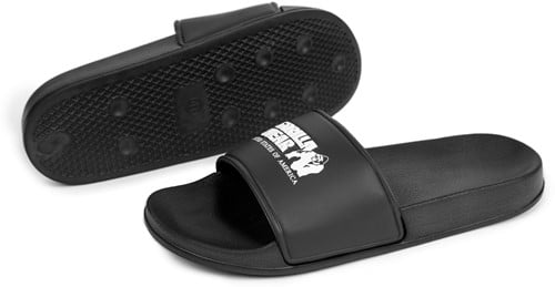 Gorilla Wear Pasco Badslippers - Zwart-3