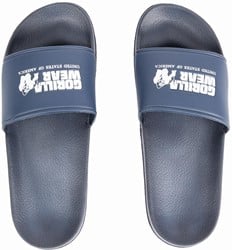 Gorilla Wear Pasco Badslippers - Marineblauw