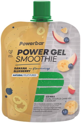 Powerbar Powergel Smoothies - 16 x 90 gr - Banaan Bosbes