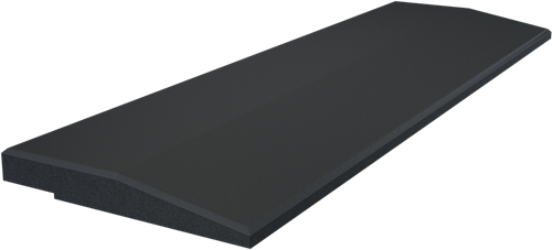 Flow Fitness Oploopprofiel Rubberen Tegel Met Waterdichte SBR-laag - 50 x 15 cm