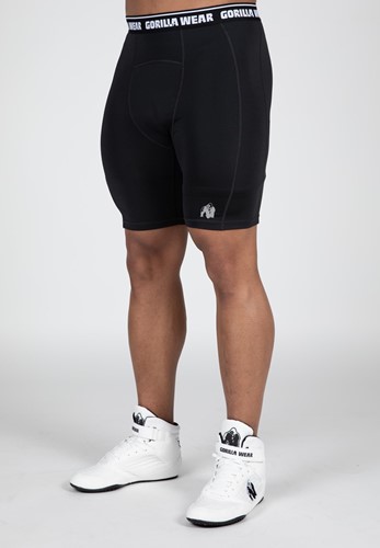 Gorilla Wear Philadelphia Short Tights - Zwart - 4XL