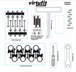 Hardware Kit VF06015-274, VF06015-305, VF06015-366, VF06016-274, VF06016-305, VF06016-366