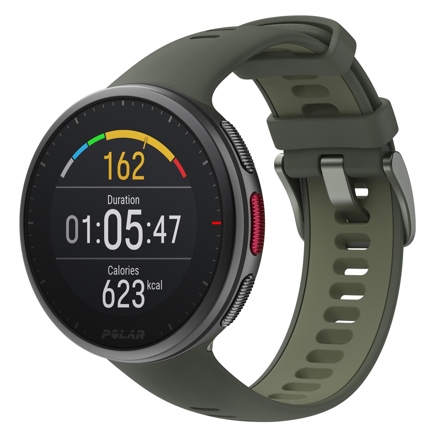Polar Vantage V2 Multisporthorloge - Groen / Zwart - M/L | Fitwinkel.nl