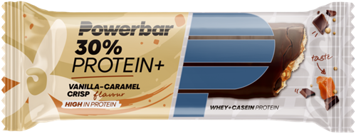 Powerbar 30% Protein+ Bar - 15 x 55 gr - Vanille Caramel Crisp-2