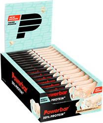 Powerbar 30% Protein+ Bar - 15 x 55 gr - Vanille Kokosnoot