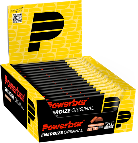 Powerbar Energize Bar - 15 x 55 gr - Chocolade