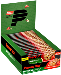 Powerbar Natural Energy Cereal Bar - 18 x 40 gr - Aardbei & Cranberry