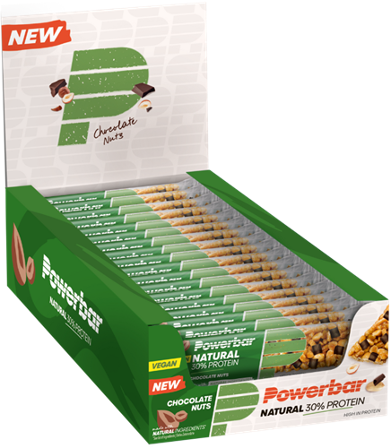 Powerbar Natural Protein Bar - 18 x 40 gr - Chocolade Noten