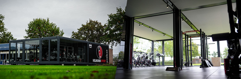 Een op maat gemaakte fitnessruimte voor Helmond Sport