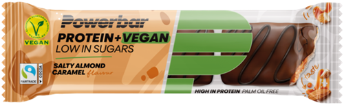 Powerbar Protein+ Bar Vegan - 12 x 2 x 21 gr - Salty Almond Caramel-2