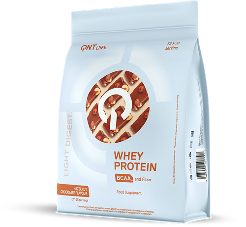 QNT Light Digest Whey Protein - Eiwit Poeder - 500 gram - Hazelnut Chocolate-2