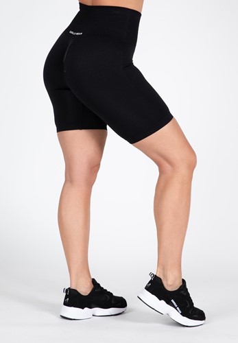 Gorilla Wear Quincy Seamless Cycling Shorts - Zwart-3
