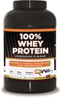 QWIN 100% Whey Protein Chocolade - 2400 gr