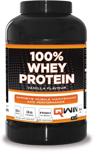 QWIN 100% Whey Protein Vanille - 2400 gr