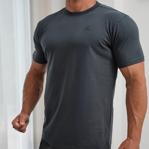 Reeva Premium Active Tee - Sport T-shirt  - Grijs