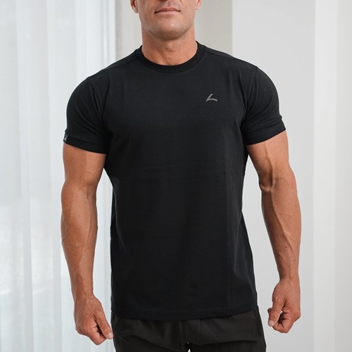 Reeva Premium Active Tee - Sport T-shirt - Zwart