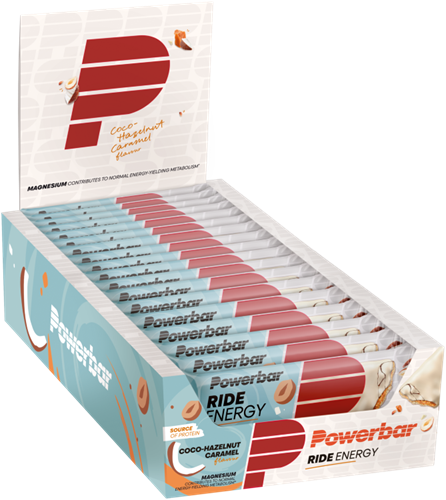 Powerbar Ride Energy Bar - 18 x 55 gr - Kokos Hazelnoot Caramel