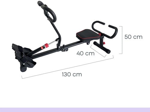 Orange Gym Roeitrainer Inklapbaar - Gratis trainingsschema-2