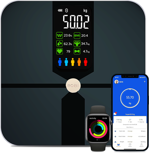Robi S9 Smart Body Analyzer - Digitale Weegschaal
