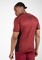 Gorilla Wear Fremont T-shirt - Bordeauxrood/Zwart-2