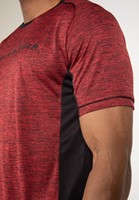Gorilla Wear Fremont T-shirt - Bordeauxrood / Zwart