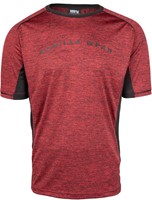 Gorilla Wear Fremont T-shirt - Bordeauxrood / Zwart