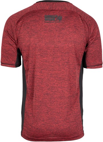 Gorilla Wear Fremont T-shirt - Bordeauxrood / Zwart
