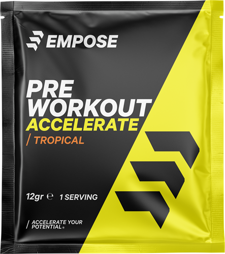Empose Nutrition Pre-Workout Accelerate - Tropical - Sample - 12 gram
