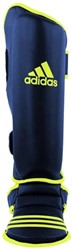 Adidas Economy Scheen- en Wreefbeschermers - Blauw/Geel