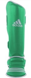 Adidas Economy Scheen- en Wreefbeschermers - Limegroen/Zilver