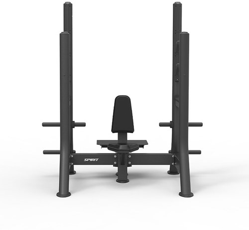 Spirit Fitness Olympic Military Bench - Halterbank-2