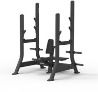 Spirit Fitness Olympic Military Bench - Halterbank-3