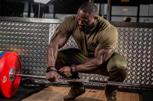 Gorilla Wear Hardcore Lifting Straps Sfeerbeelden