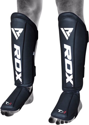 RDX Sports Scheenbeschermers Shin Instep King - Zwart