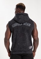 Gorilla Wear Silverdale Mouwloze Hoodie - Zwart-2
