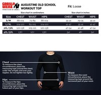 augustine-old-school-work-out-top-size-chart