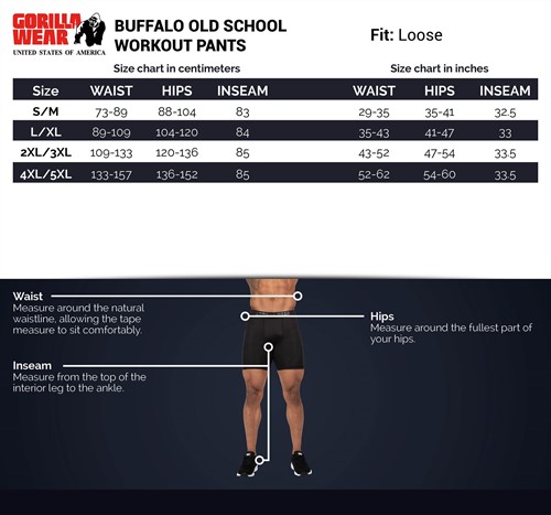 909100908-buffalo-old-school-workout-pants-size-chart