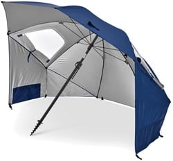 Sport-Brella Premiere Strandtent - Windscherm - Parasol - Blauw