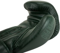 Super Pro Combat Gear Legend SE Lederen (Kick)Bokshandschoenen - Groen