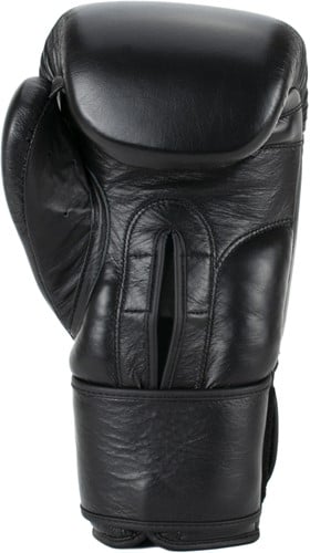 Super Pro Combat Gear Legend Lederen (Kick)Bokshandschoenen - Zwart-3