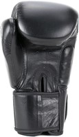 Super Pro Combat Gear Warrior Lederen (Kick)Bokshandschoenen - Zwart/Wit-3