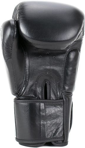 Super Pro Combat Gear Warrior Lederen (Kick)Bokshandschoenen - Zwart/Wit-3