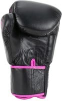 Super Pro Combat Gear Warrior Lederen (Kick)Bokshandschoenen - Zwart/Roze-3