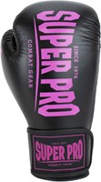 Super Pro Combat Gear Champ (Kick)Bokshandschoenen - Zwart/Roze-2