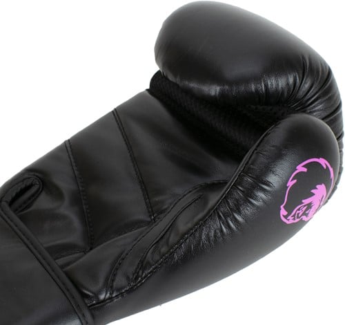 Super Pro Combat Gear Champ (Kick)Bokshandschoenen - Zwart/Roze