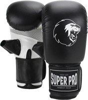 Super Pro Combat Gear Victor Bokszakhandschoenen - Zwart/Wit