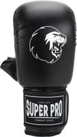 Super Pro Combat Gear Victor Bokszakhandschoenen - Zwart/Wit-2