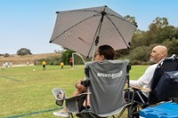 Sport-Brella Versa-Brella Paraplu / Parasol - Zwart/Wit-3
