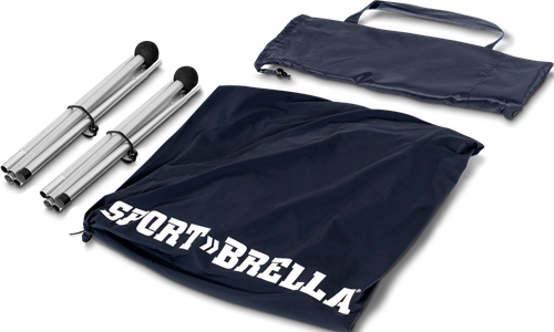Sport-Brella Solbreeze Zonnescherm - Open Strandtent - Blauw-3