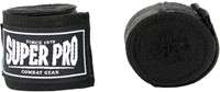Super Pro Combat Gear Semi-Elastische Bandages - Zwart - 450 cm